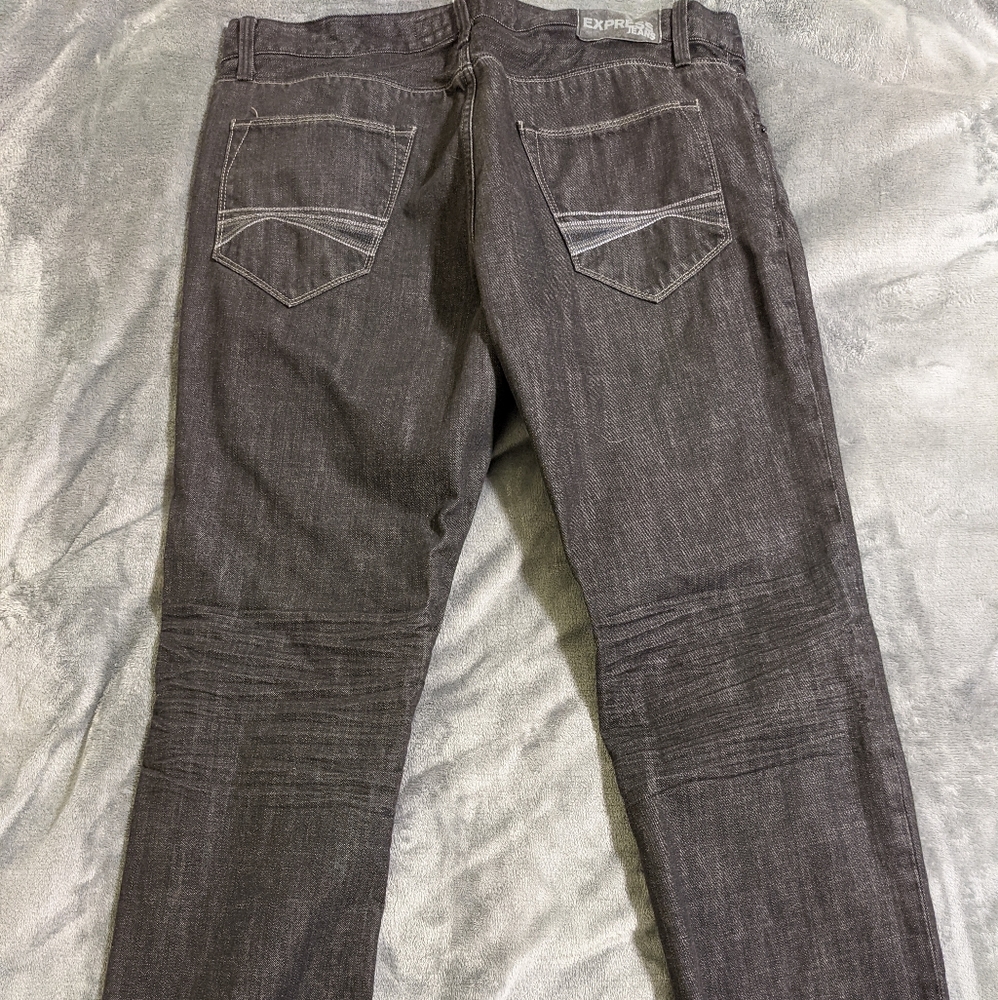Express Rocco Black Jeans